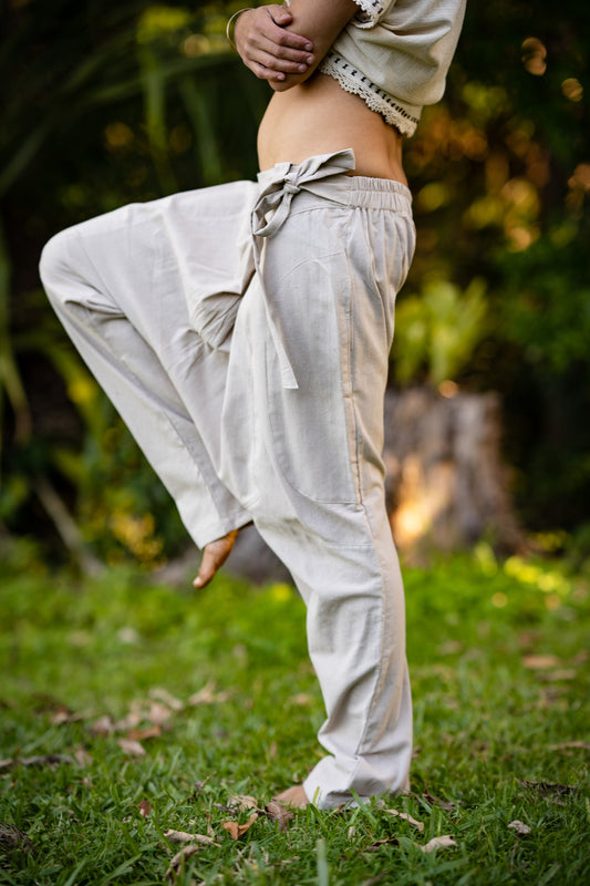  Honeystore Women's Boho Yoga Pants Smocked Waist Harem Baggy  Hippie Beach Pants YCI-075 : Clothing, Shoes & Jewelry