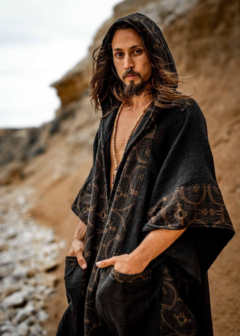 Poncho peignoir hot sale